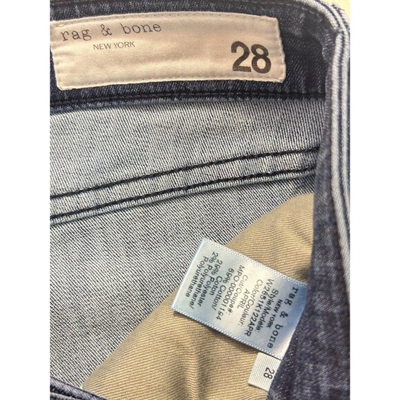 Rag & Bone Cate Mid-Rise Ankle Skinny Jeans Size 28 April Shade - Picture 5 of 6
